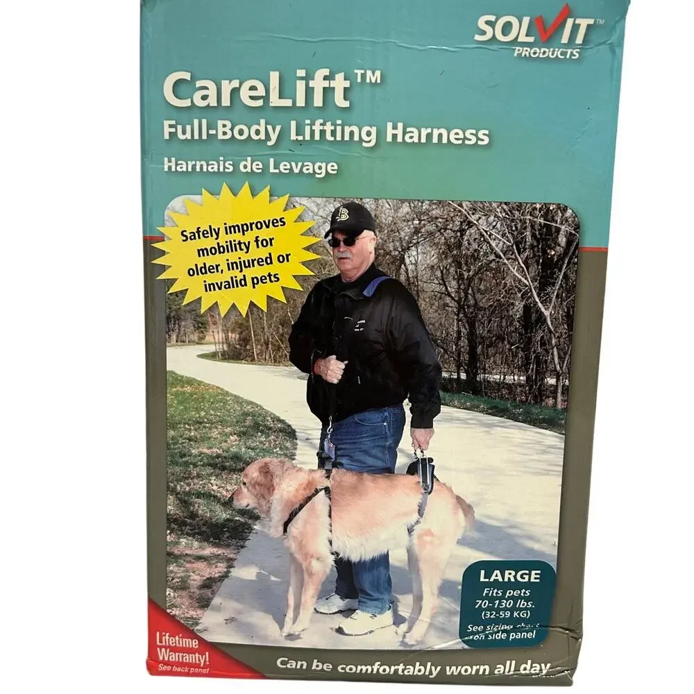 Solvit Carelift Full Body Lifting Harness Large 70-130 pounds NWOT